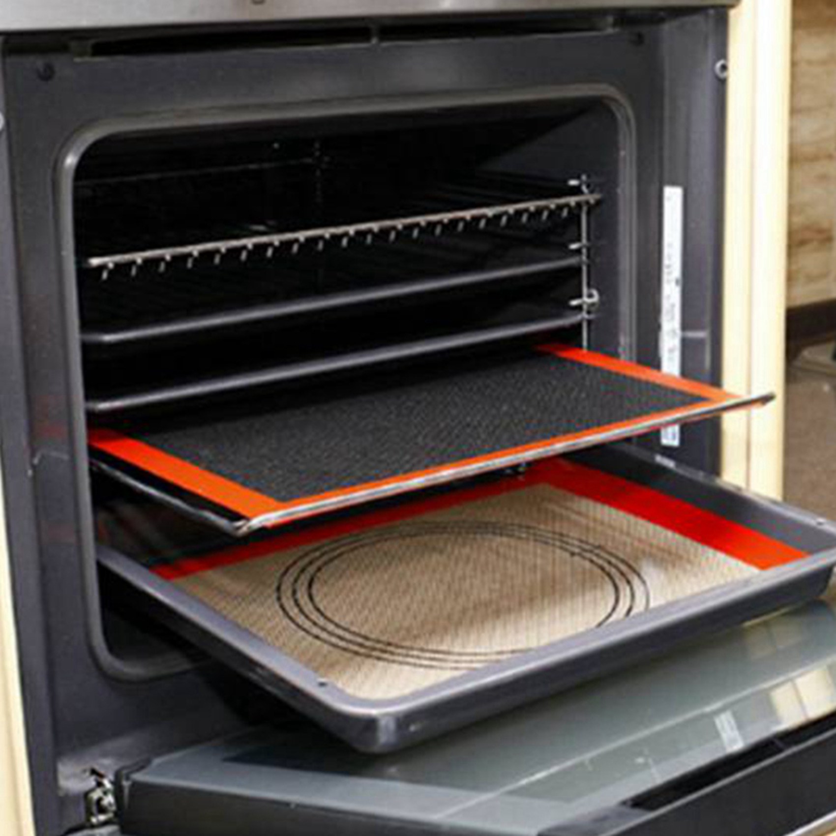 Kitchen Appliances Oven - SYW-Bisküvi/Ekmek/Mutfak Pişirme Aleti Aksesuarları Delikli Silikon