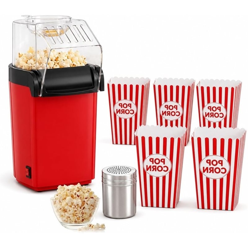 Air Popcorn Maker - A74X-Sıcak Hava Patlamış Mısır Makinesi, 5