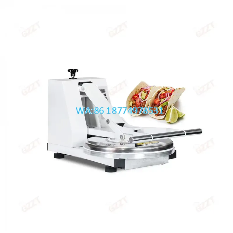Tortilla Press Cast - Restoranlar için Ticari Yarı Otomatik İnce
