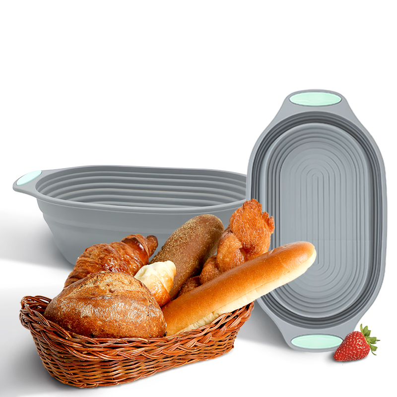 Kitchen Appliances Store - 1 adet silikon katlanabilir banneton ekmek