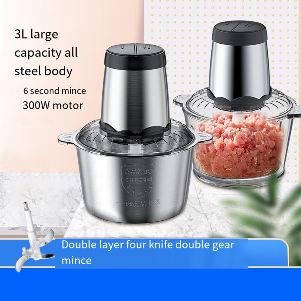 Meat Grinder Attachment - Elektrikli Et Kıyma Makinesi 3L/2L Paslanmaz