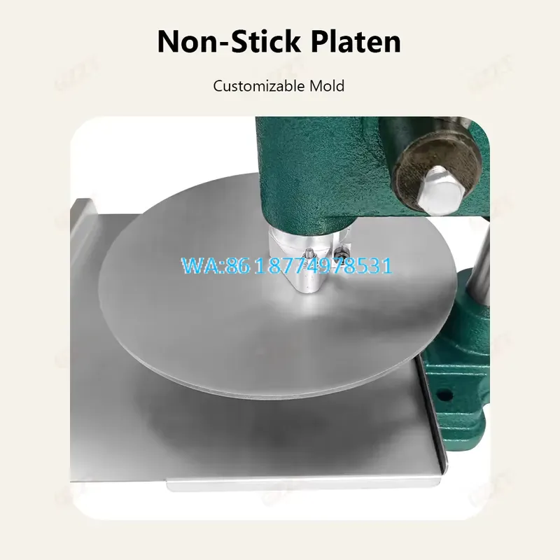Tortilla Press Cast - Ticari Manuel Pizza Hamuru Presi Wmwmnu,