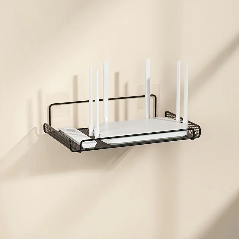 Kitchen Appliances Rack - Paslanmaz Çelik Router Rafı Deliksiz WiFi