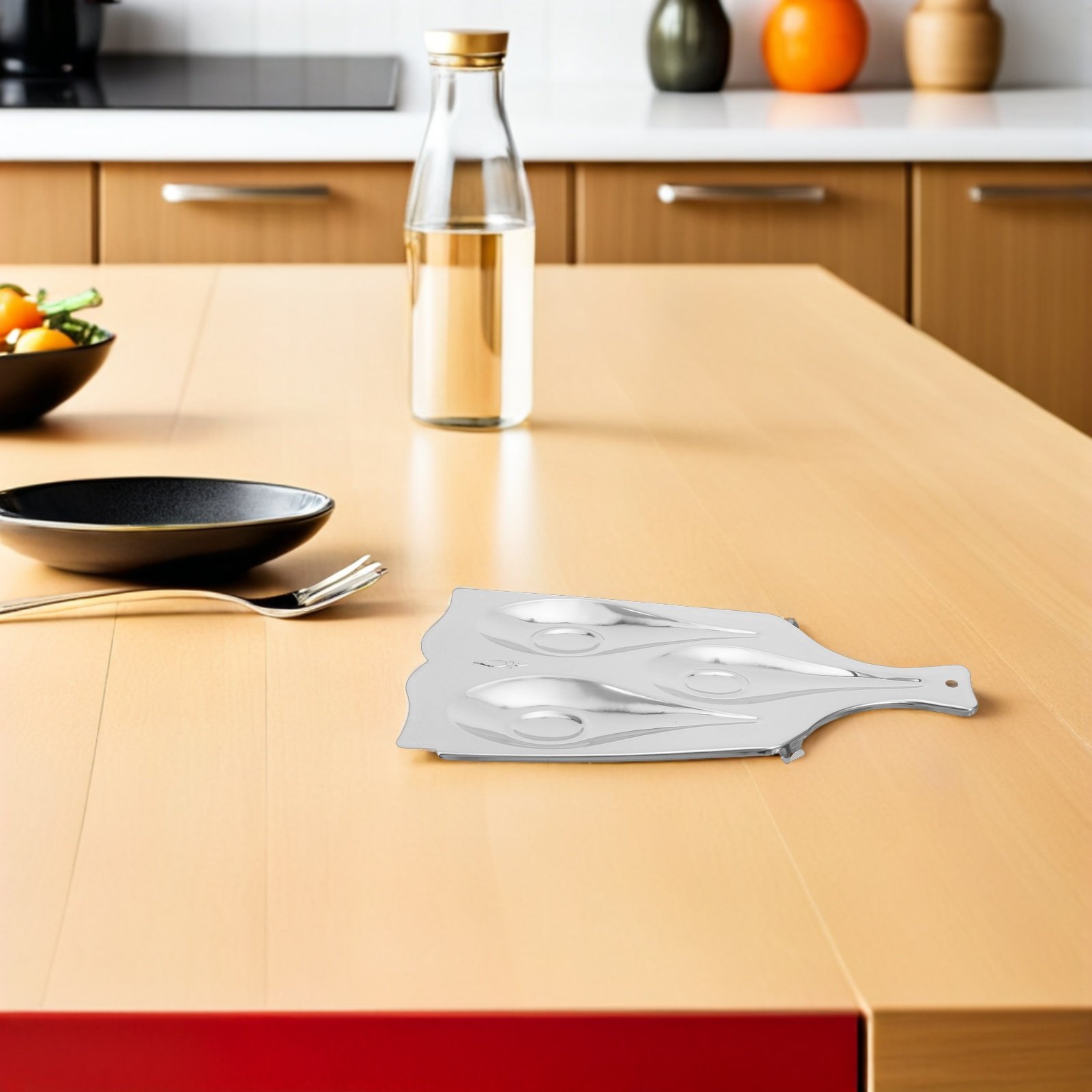 Paslanmaz Çelik Üç Bölmeli Kaş - Kitchen Appliances Rack incelemesi ve fiyatı