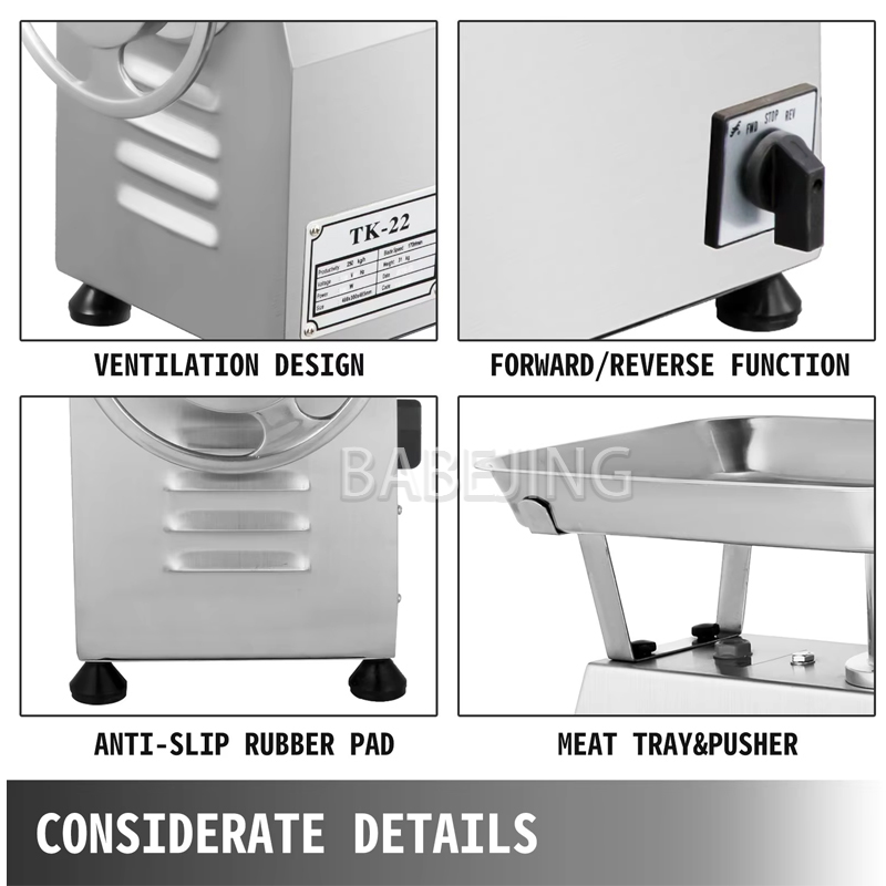 BABEJING Yüksek Güçlü Ticari K - Meat Grinder Attachment incelemesi ve fiyatı