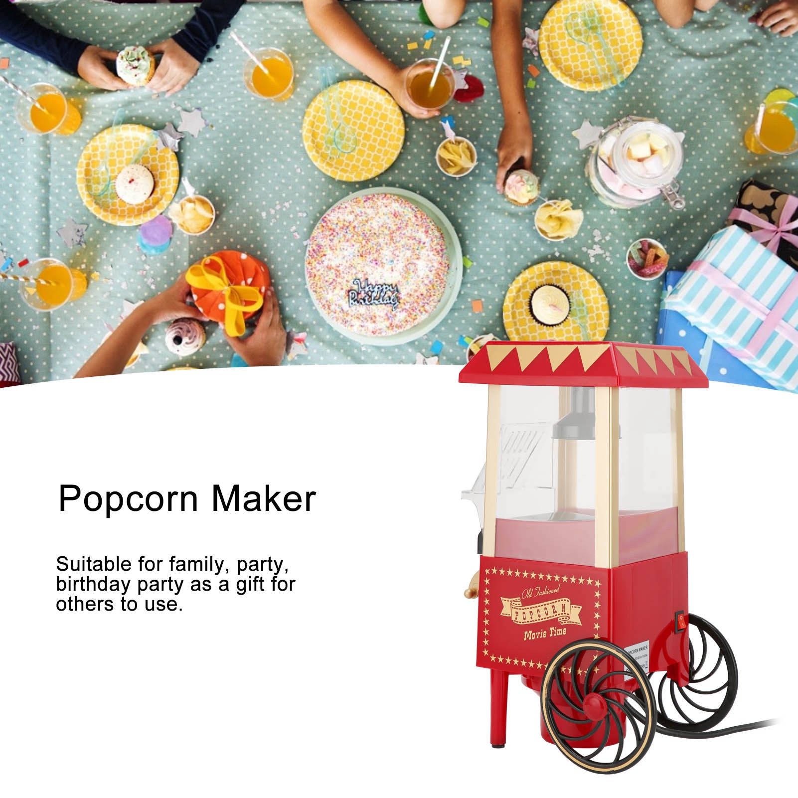 Otomatik Patlamış Mısır Makine - Air Popcorn Maker incelemesi ve fiyatı