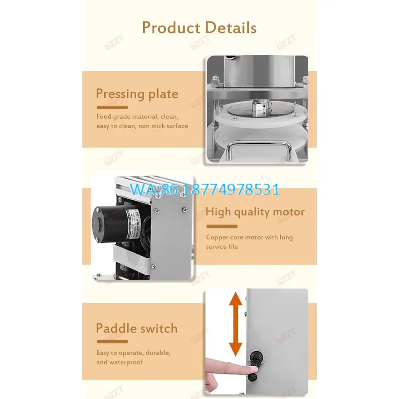 Wmwmnu Otomatik Roti Yapıcı Ch - Tortilla Press Cast incelemesi ve fiyatı