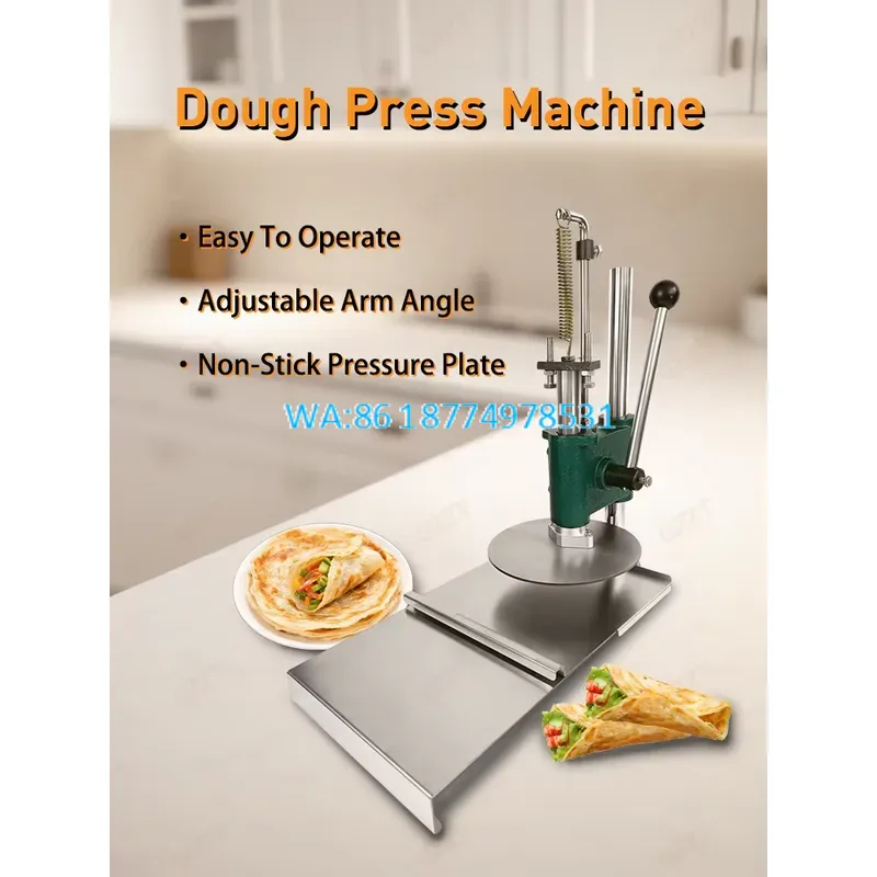 Ticari Manuel Pizza Hamuru Pre - Tortilla Press Cast incelemesi ve fiyatı