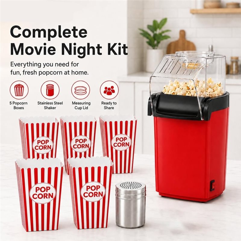 Sıcak Hava Patlamış Mısır Maki - Air Popcorn Maker incelemesi ve fiyatı