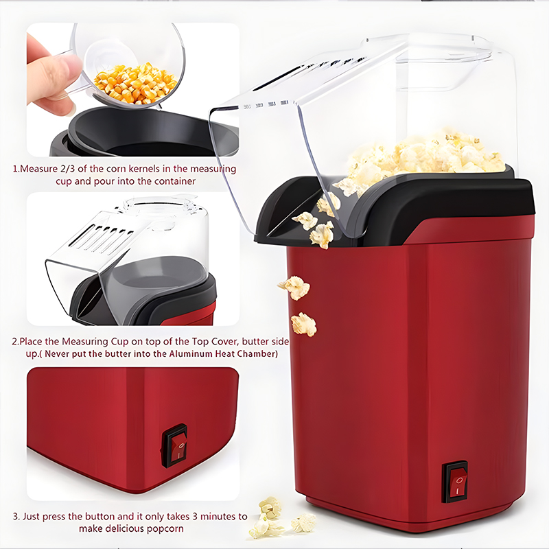 Mini Otomatik Sıcak Hava Patla - Air Popcorn Maker incelemesi ve fiyatı